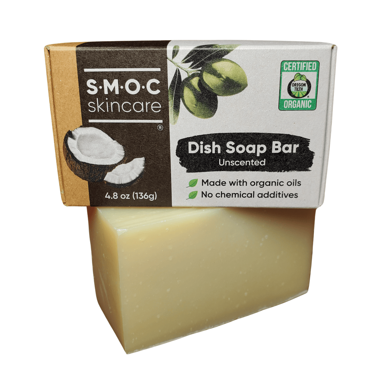 Plastic-Free 2-Pack: Shampoo Bar + Dishwashing Soap Bar